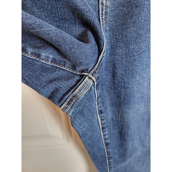 Chico's Perfect Stretch Girlfriend Slim Leg Ankle Jeans Size 14 (Chico's 2.5) - Picture 4 of 6